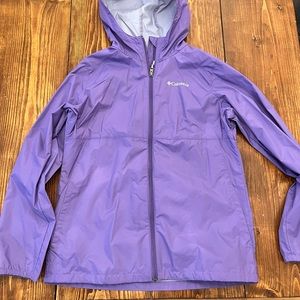 Columbia Youth XL Girls Rain coat in perfect condition.